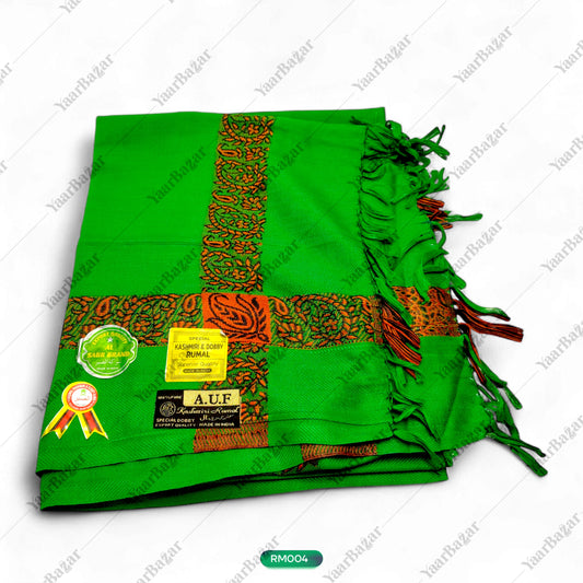 Solid Wool Shawl for Men & Women (Green)