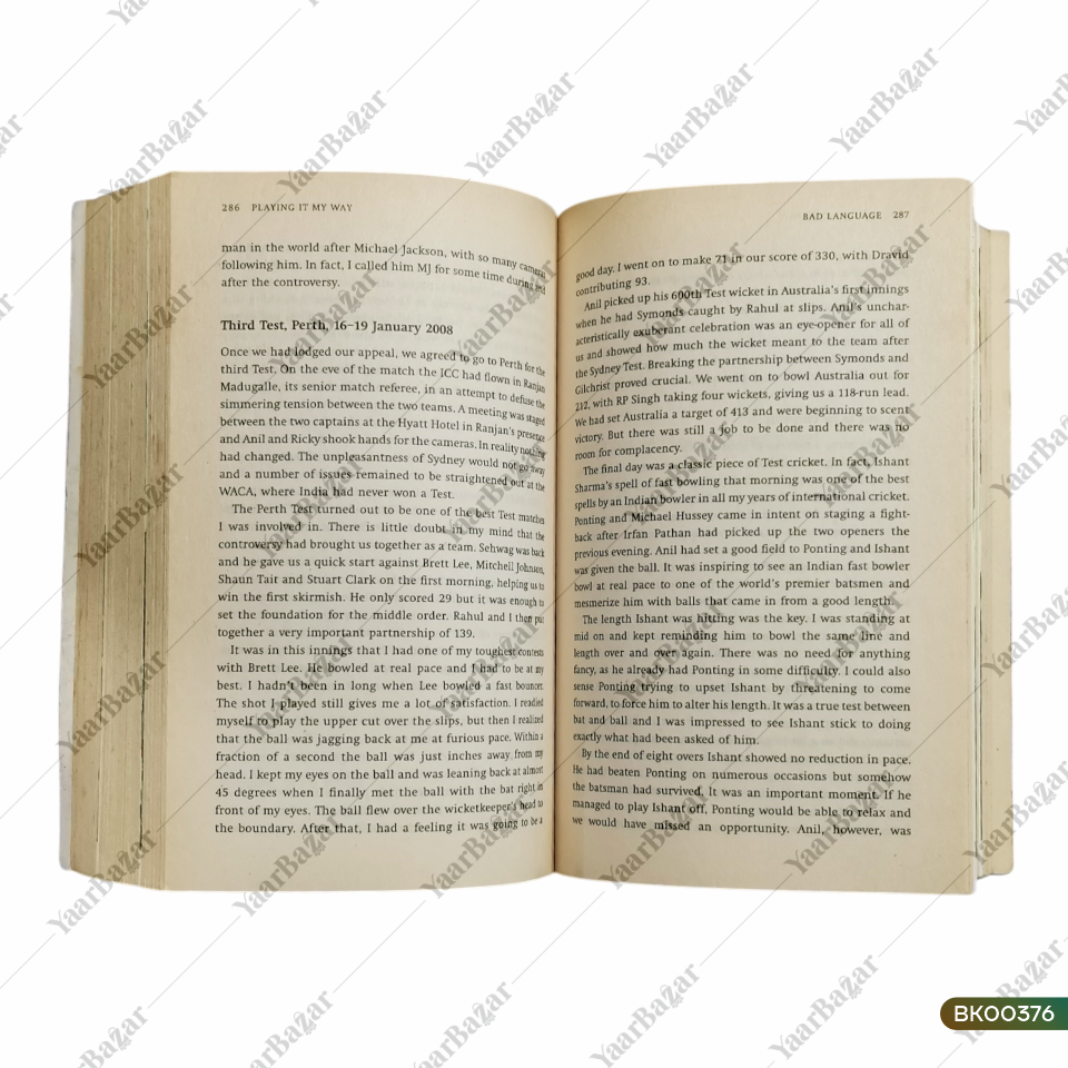 Sachin Tendulkar Playing It My Way