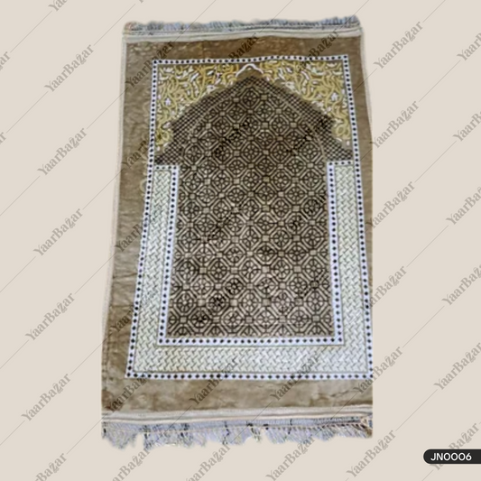 Velvet Prayer Rug Janamaz