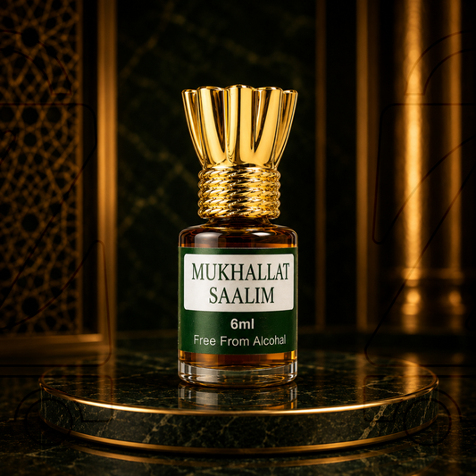 Mukhallat Saalim Attar – Premium Alcohol-Free Roll-On Fragrance | 6ml