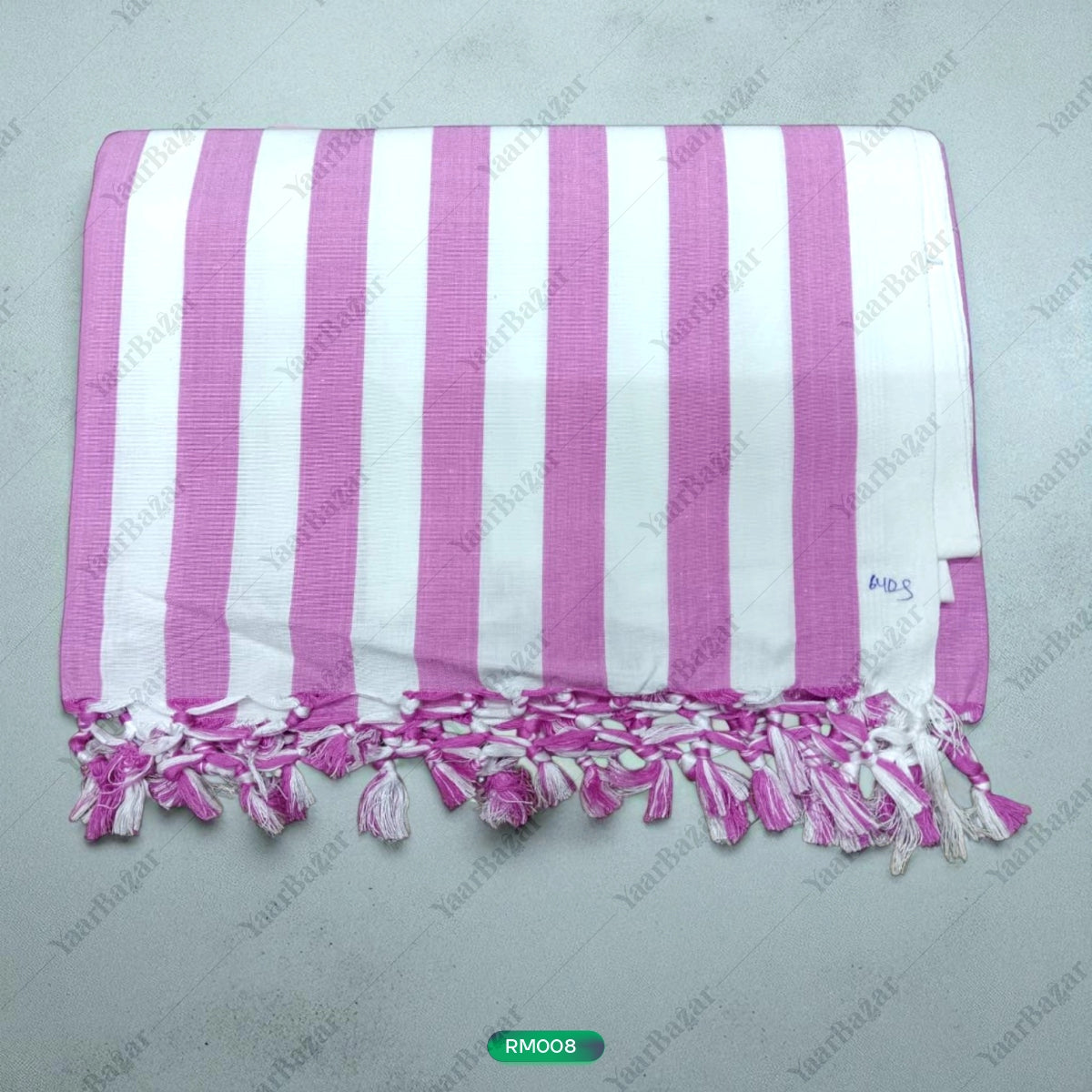 Checkered Cotton Rumal with Tassels