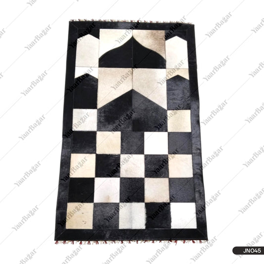 Pure Leather Janamaz with Natural Goat Hair