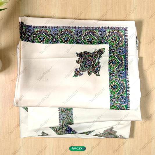 Classic Kashmiri Motif Rumal