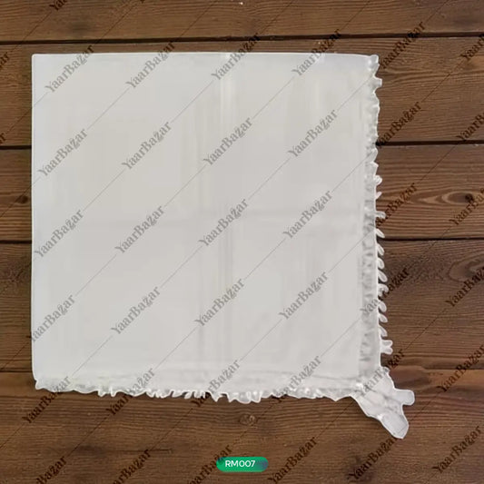 Soft Cotton Hajj & Umrah Scarf for Men
