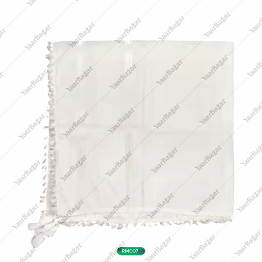 Soft Cotton Hajj & Umrah Scarf for Men