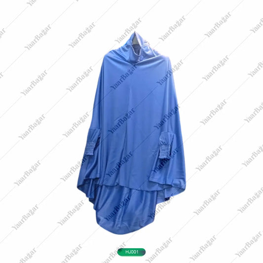 Modest Half Jilbab with Sleeves for Women
