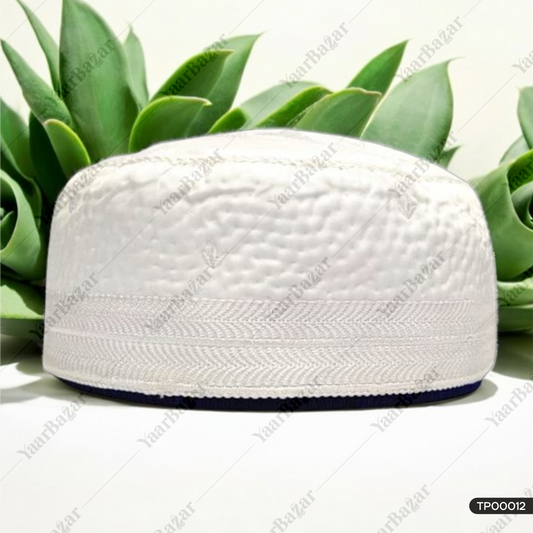 Mumtaz Cotton Muslim Prayers Topi