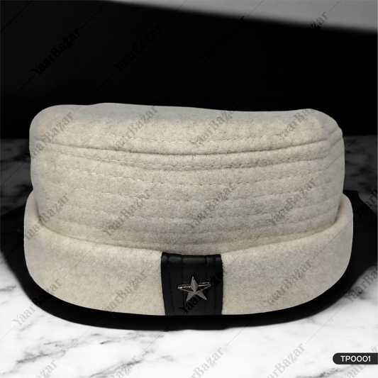 Afghani Ethnic Woolen Winter Wear Topi