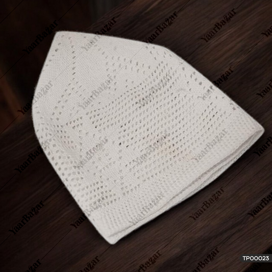 Traditional Handmade Muslim Prayer Topi