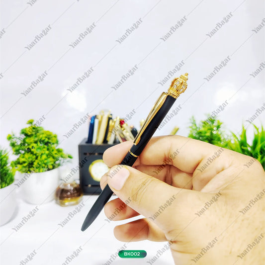 Crown Elite | Black & Gold Pen