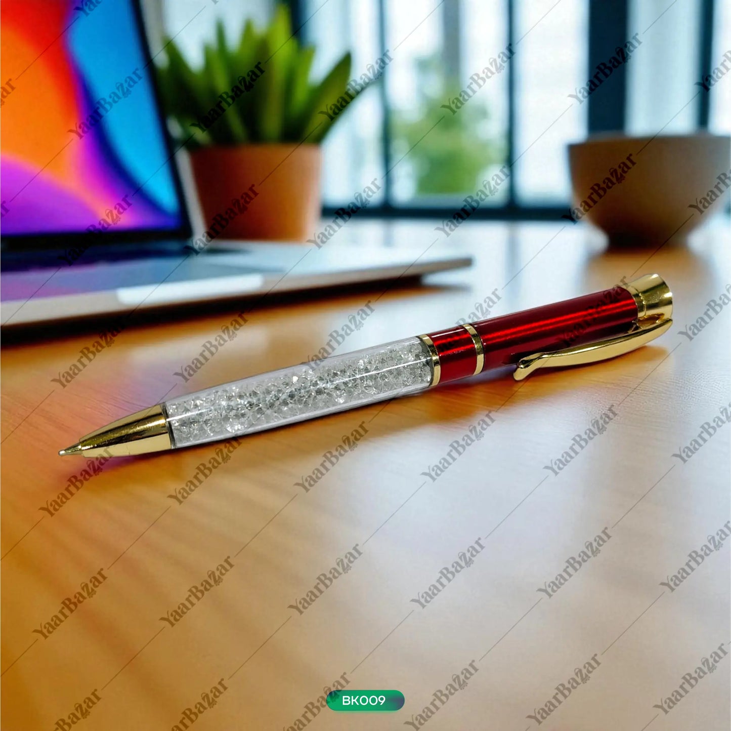 Regal Crimson Crystal Pen