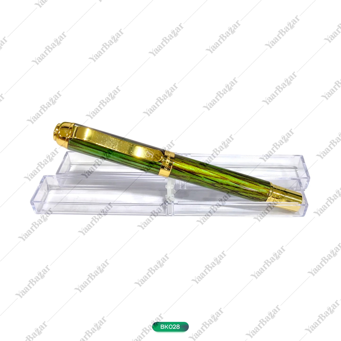 Zaitoon Executive Green Gold Pen