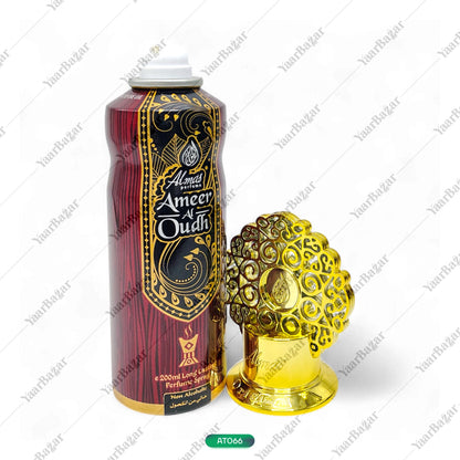 Ameer-ul-Oud Body Spray 200ML | Unisex Perfume by Almas