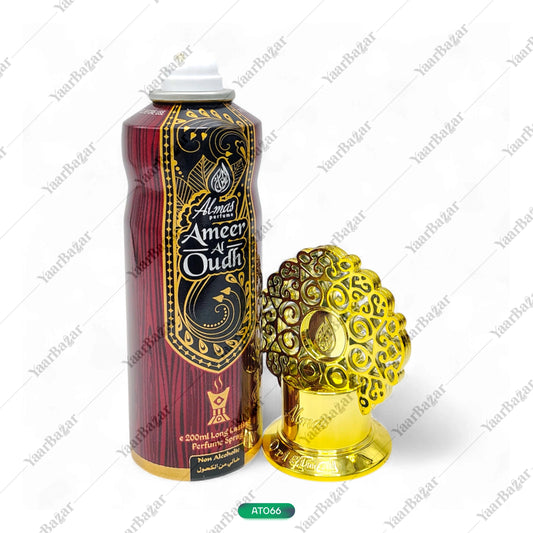 Ameer-ul-Oud Body Spray 200ML | Unisex Perfume by Almas