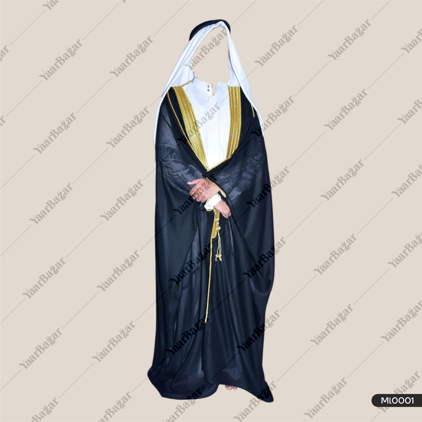 Men`s Arabic Abaya - Bisht - Mishla (عـــــــــربی عبایا)