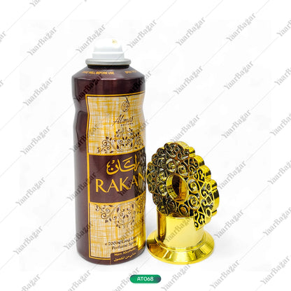 Rakan Body Spray 200ML | Unisex Perfume by Almas