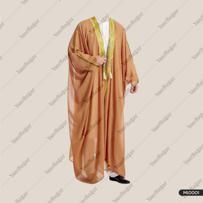 Men`s Arabic Abaya - Bisht - Mishla (عـــــــــربی عبایا)