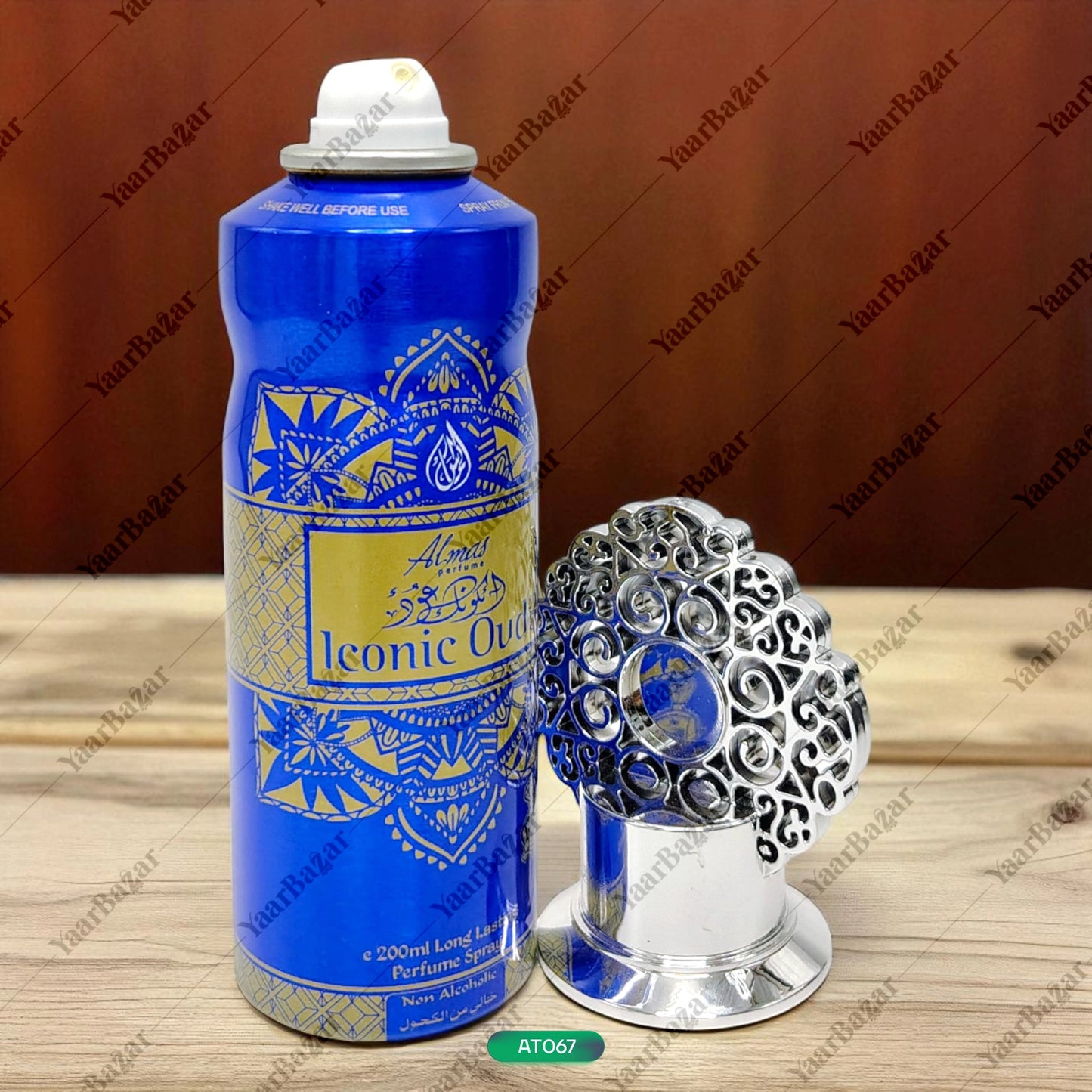 Iconic Oud Body Spray 200ML | Unisex Perfume by Almas