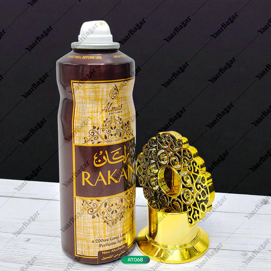 Rakan Body Spray 200ML | Unisex Perfume by Almas