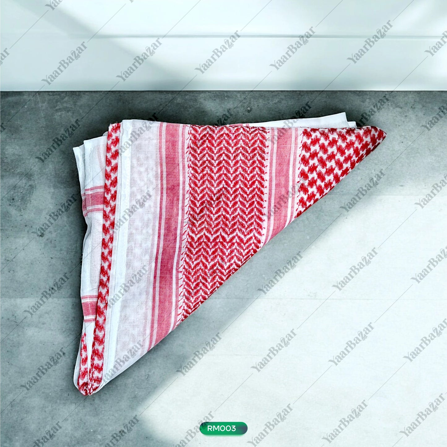 Graphic Print Cotton Blend Men Scarf |Rumal