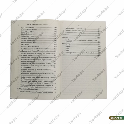 Muslims Against Partition of India