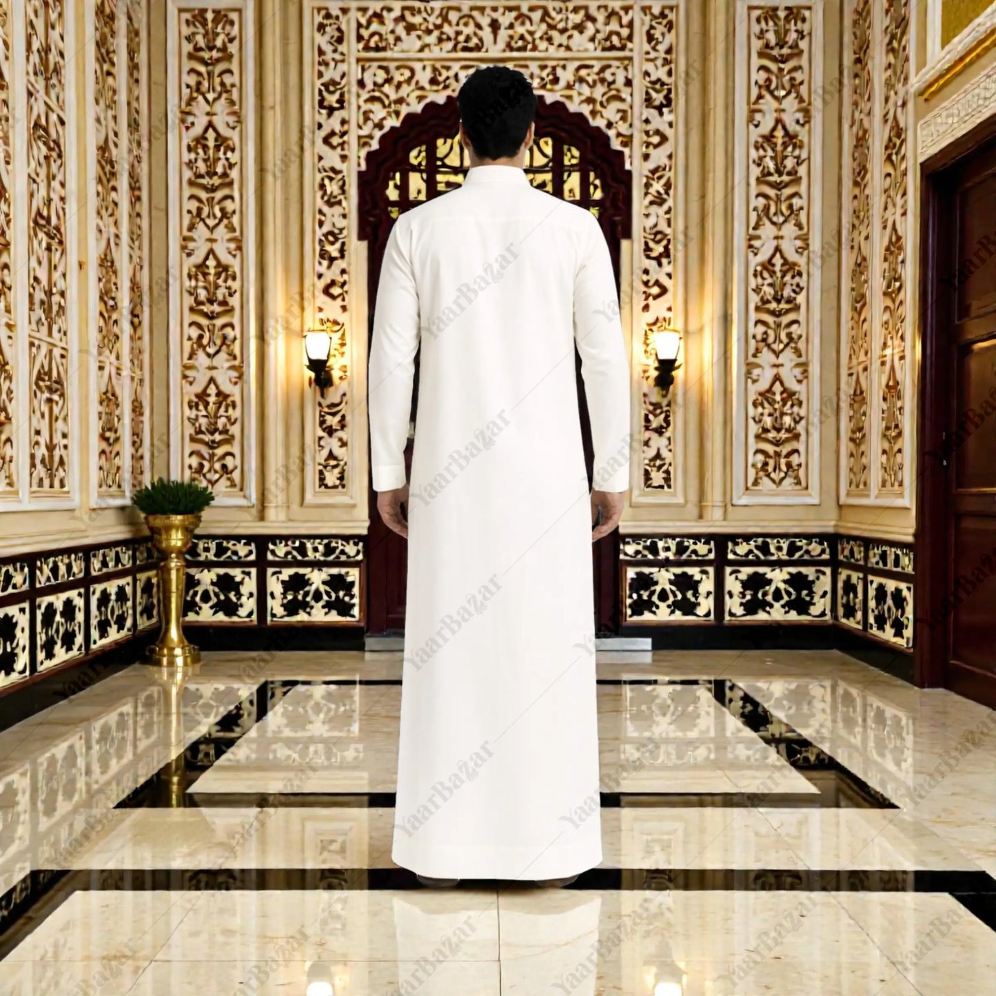 Royal Saudi Collar Jubba