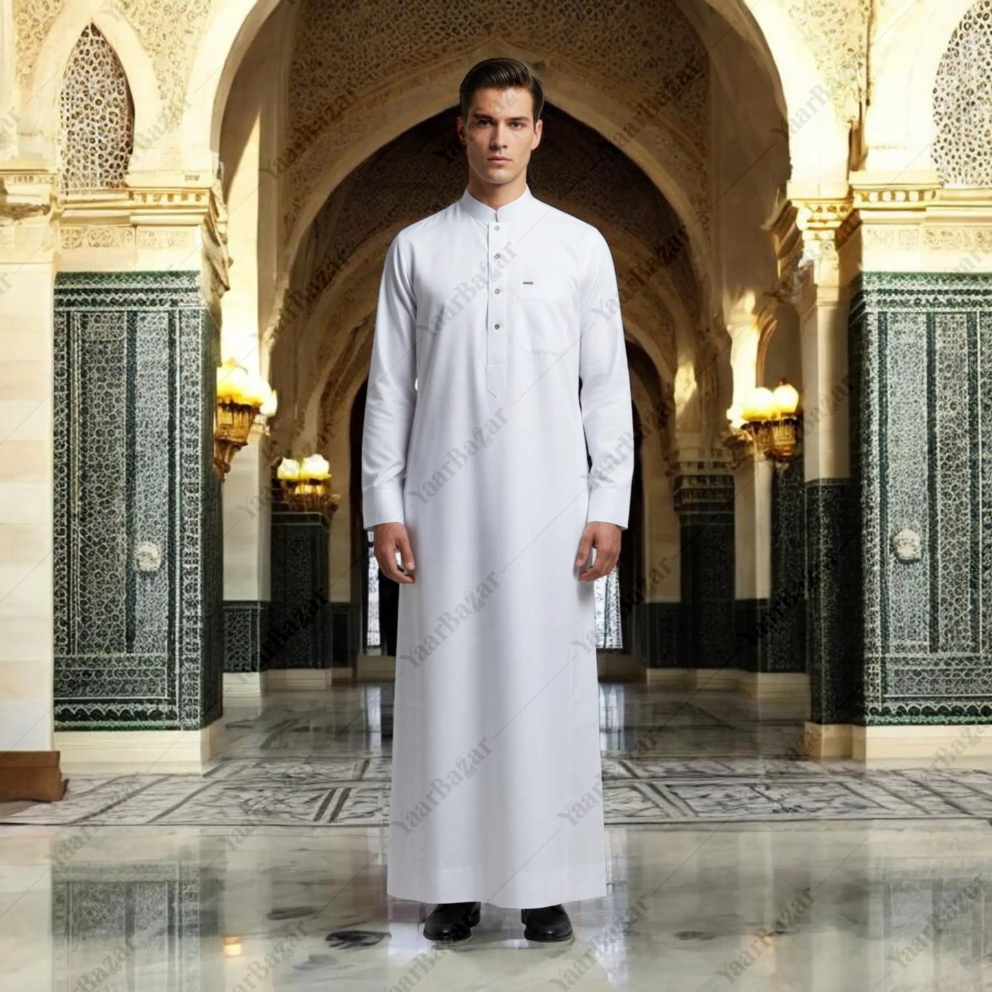 Royal Saudi Collar Jubba
