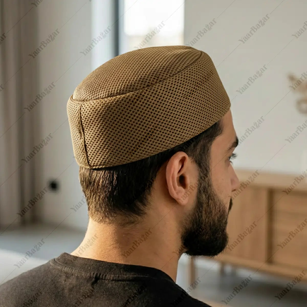 Premium Mesh Muslim Cap