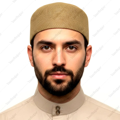 Premium Mesh Muslim Cap