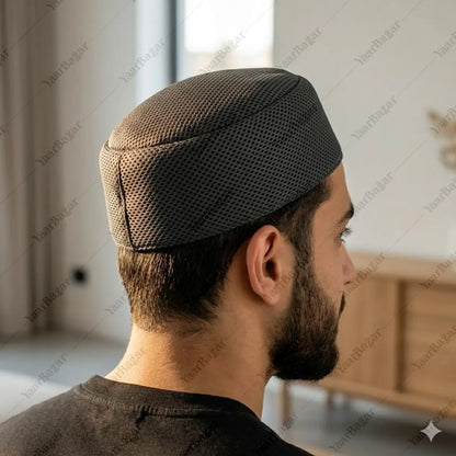 Premium Mesh Muslim Cap