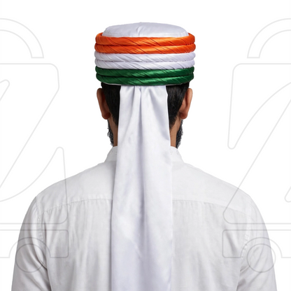 Premium Tricolor Islamic Imama