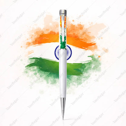Custom Name Crystal Tri Color Pen