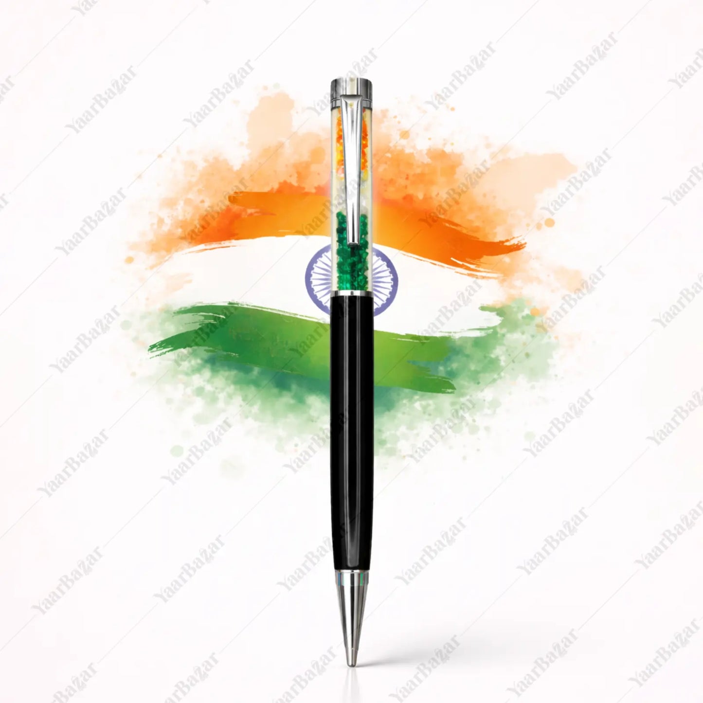 Custom Name Crystal Tri Color Pen