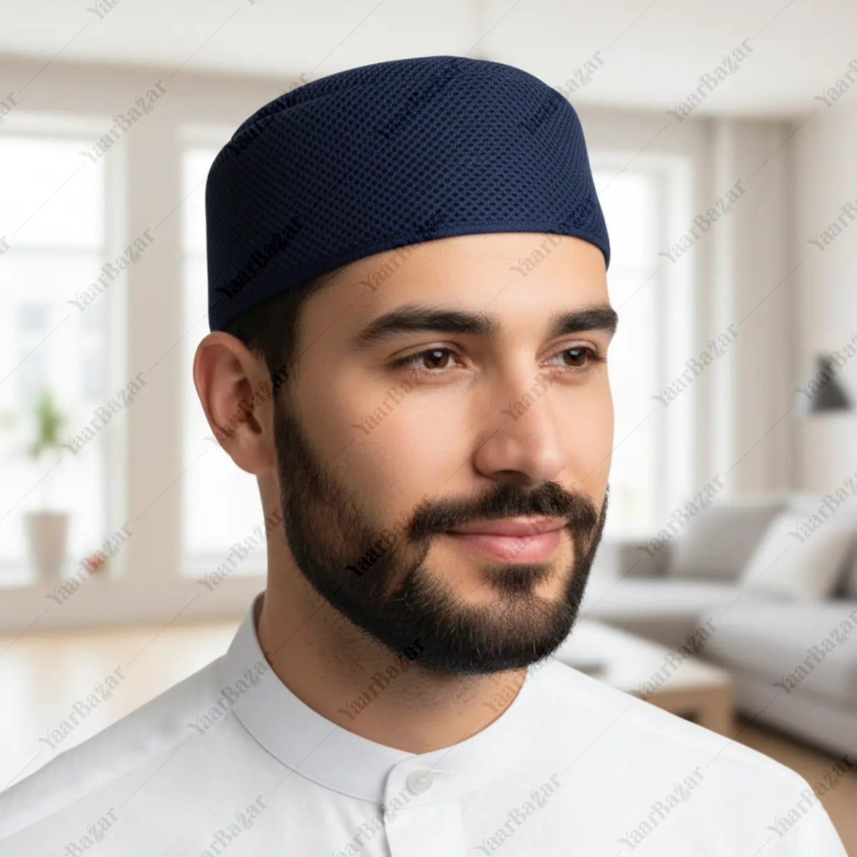 Premium Mesh Muslim Cap