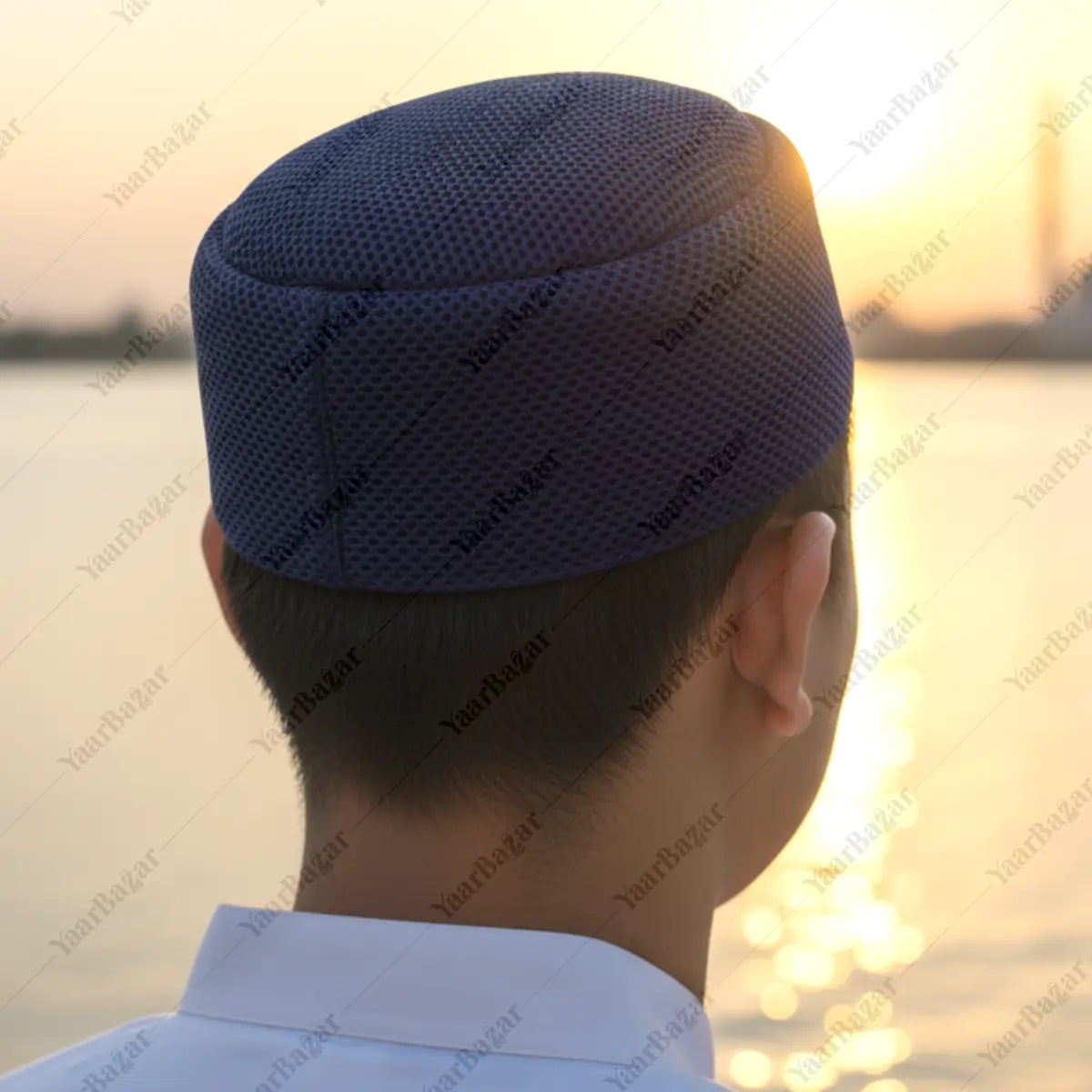 Premium Mesh Muslim Cap