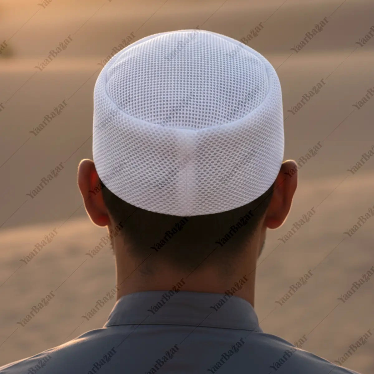 Premium Mesh Muslim Cap