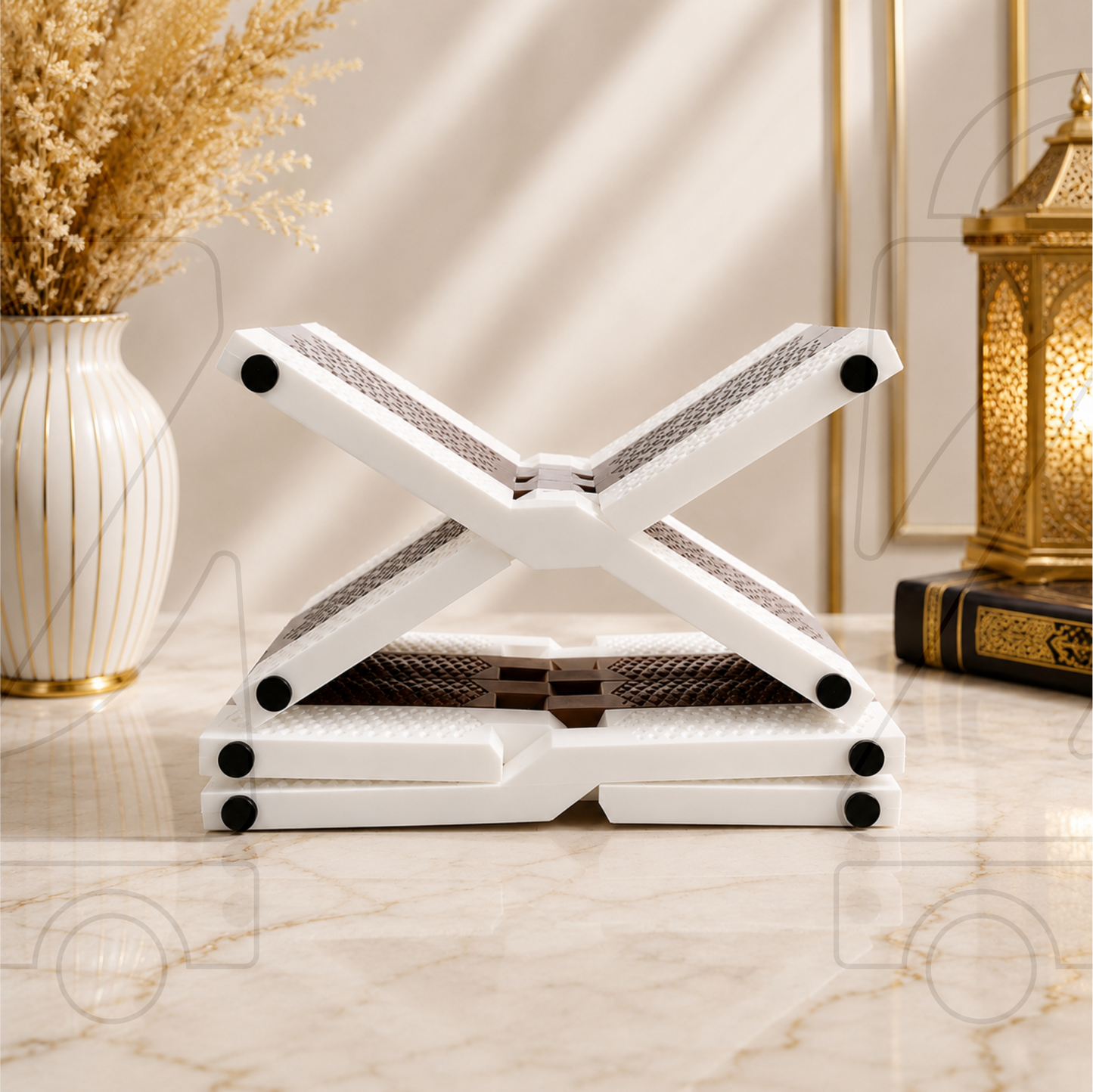 Premium Foldable Plastic Rehal for Quran Reading