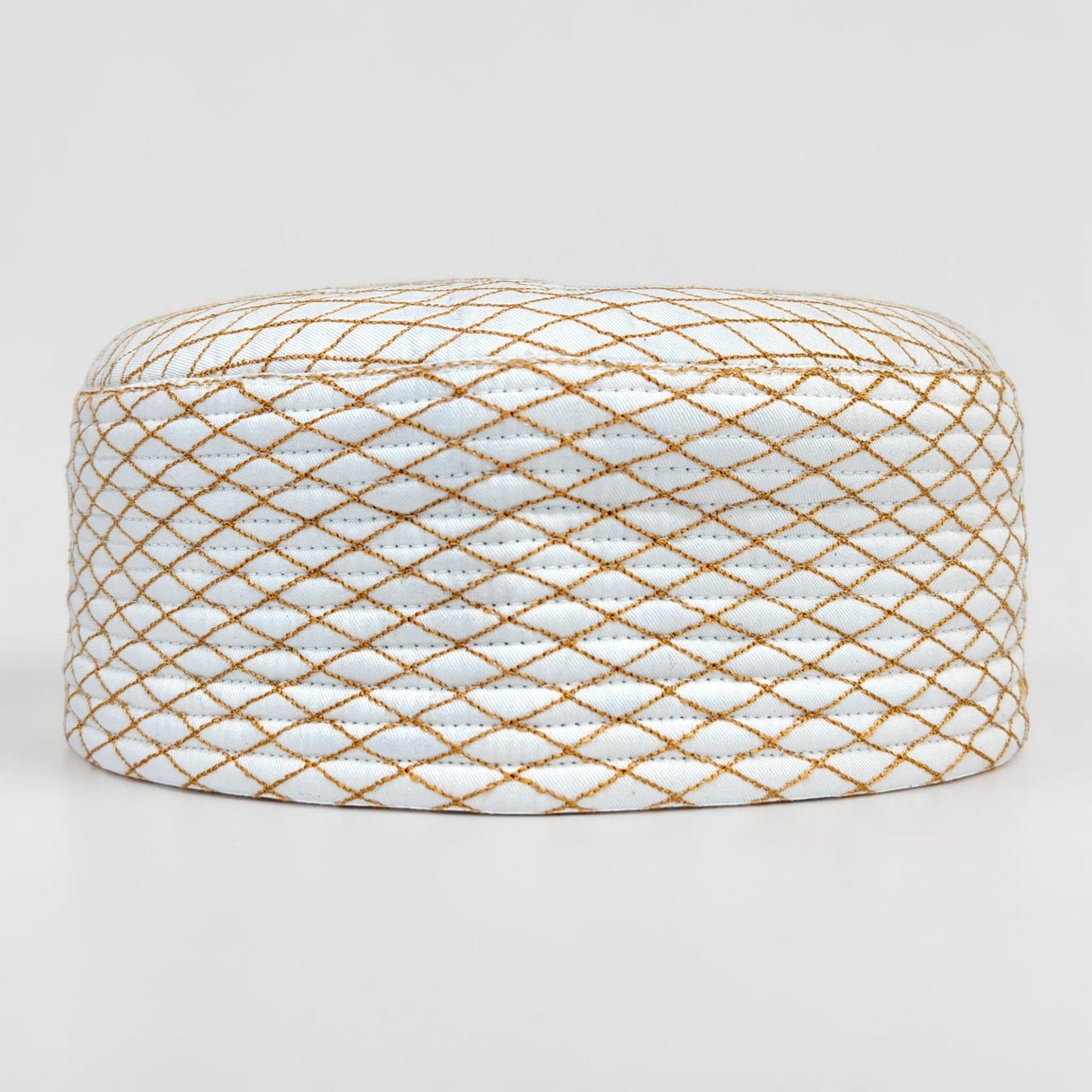 Diamond Pattern Dual Side Prayer Topi for Men