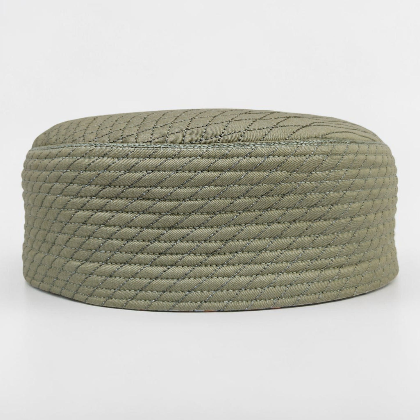 Diamond Pattern Dual Side Prayer Topi for Men