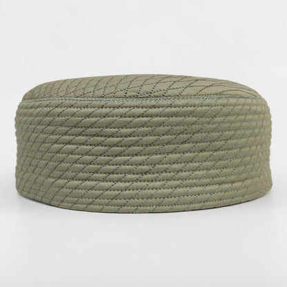 Diamond Pattern Dual Side Prayer Topi for Men