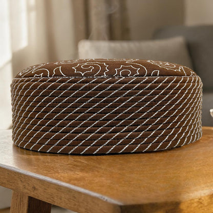 OrbitWeave Reversible Prayer Topi