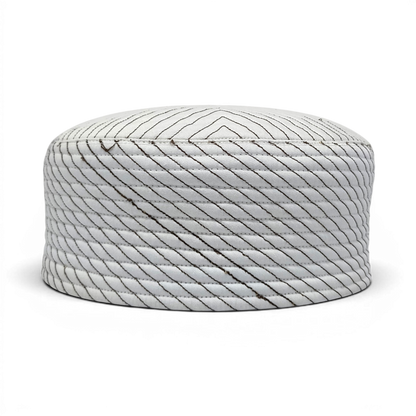 Chevron Weave Reversible Prayer Topi