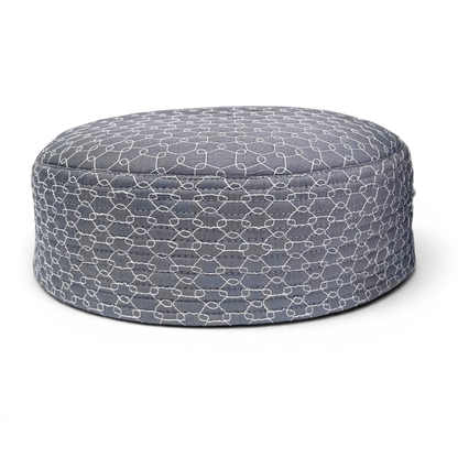 GeoWeave Reversible Prayer Topi | Dual Design Geometric & Chevron Stitch Namaz Cap