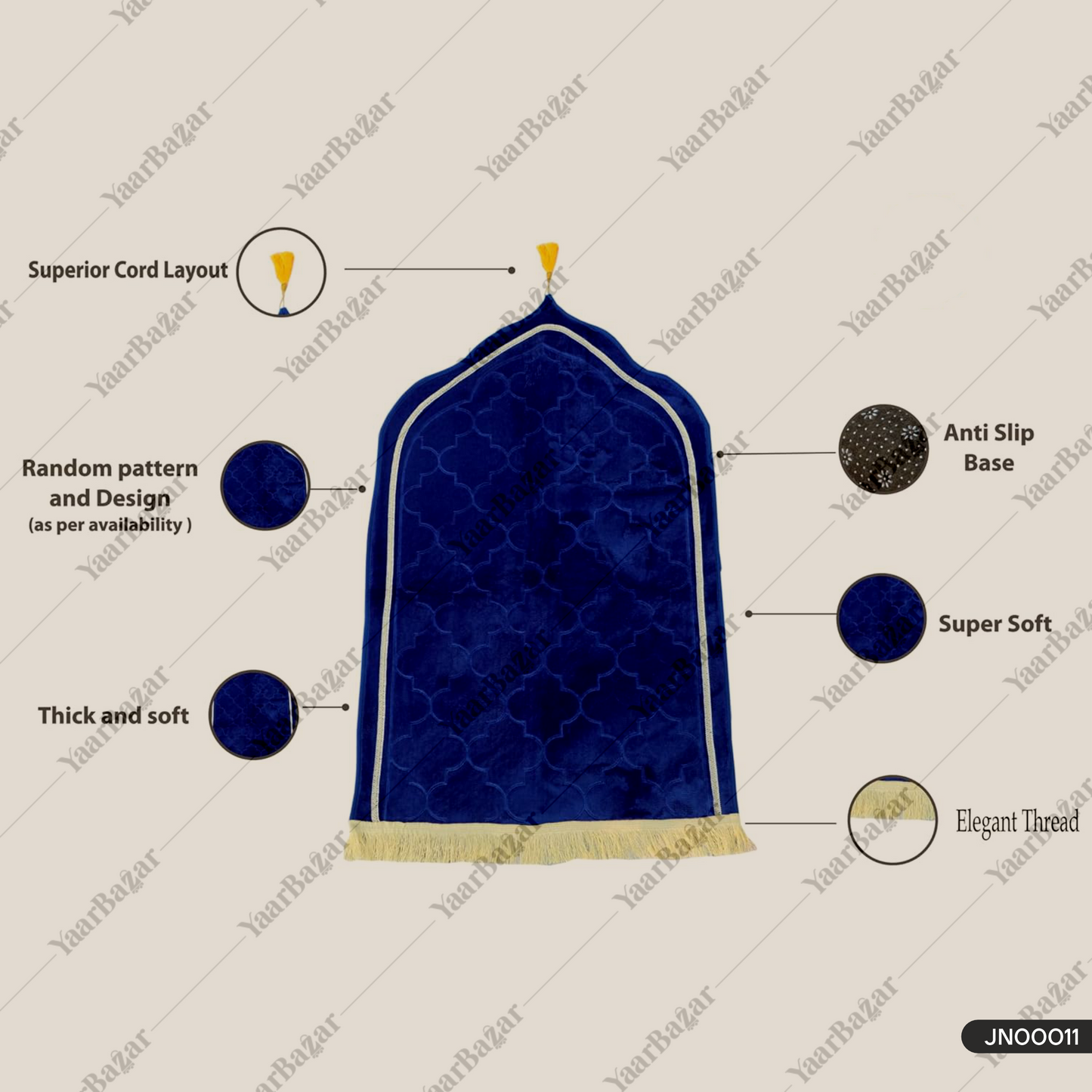 Jannat Premium Velvet Janamaz