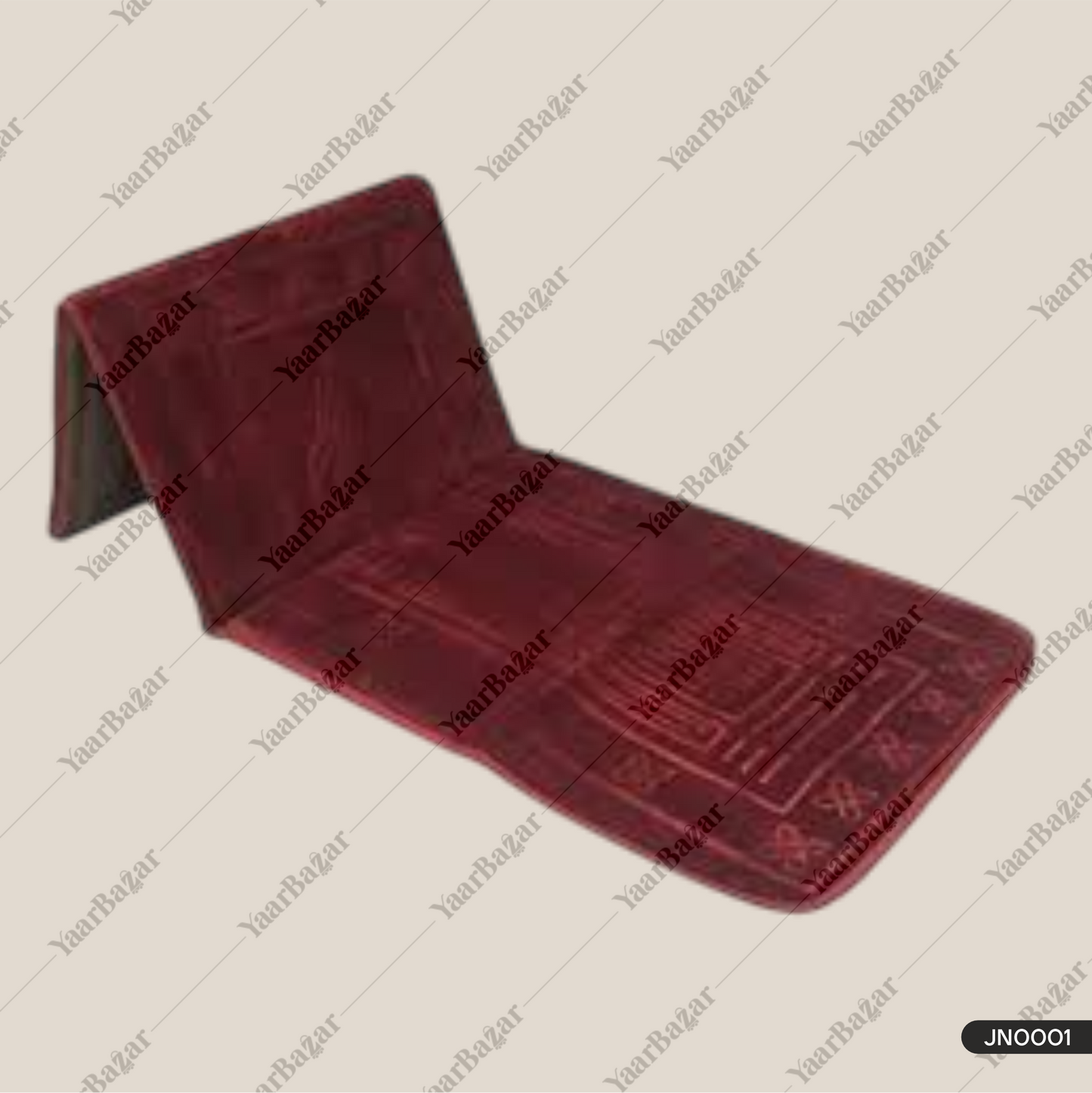 Foldable Meditation with backrest Janamaz