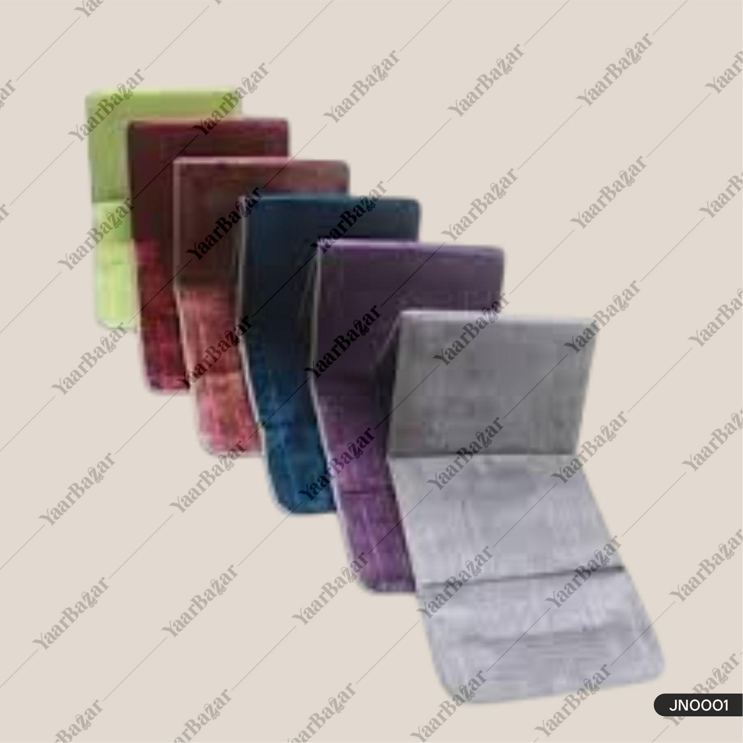 Foldable Meditation with backrest Janamaz