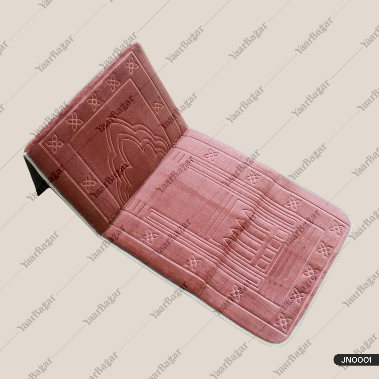 Foldable Meditation with backrest Janamaz