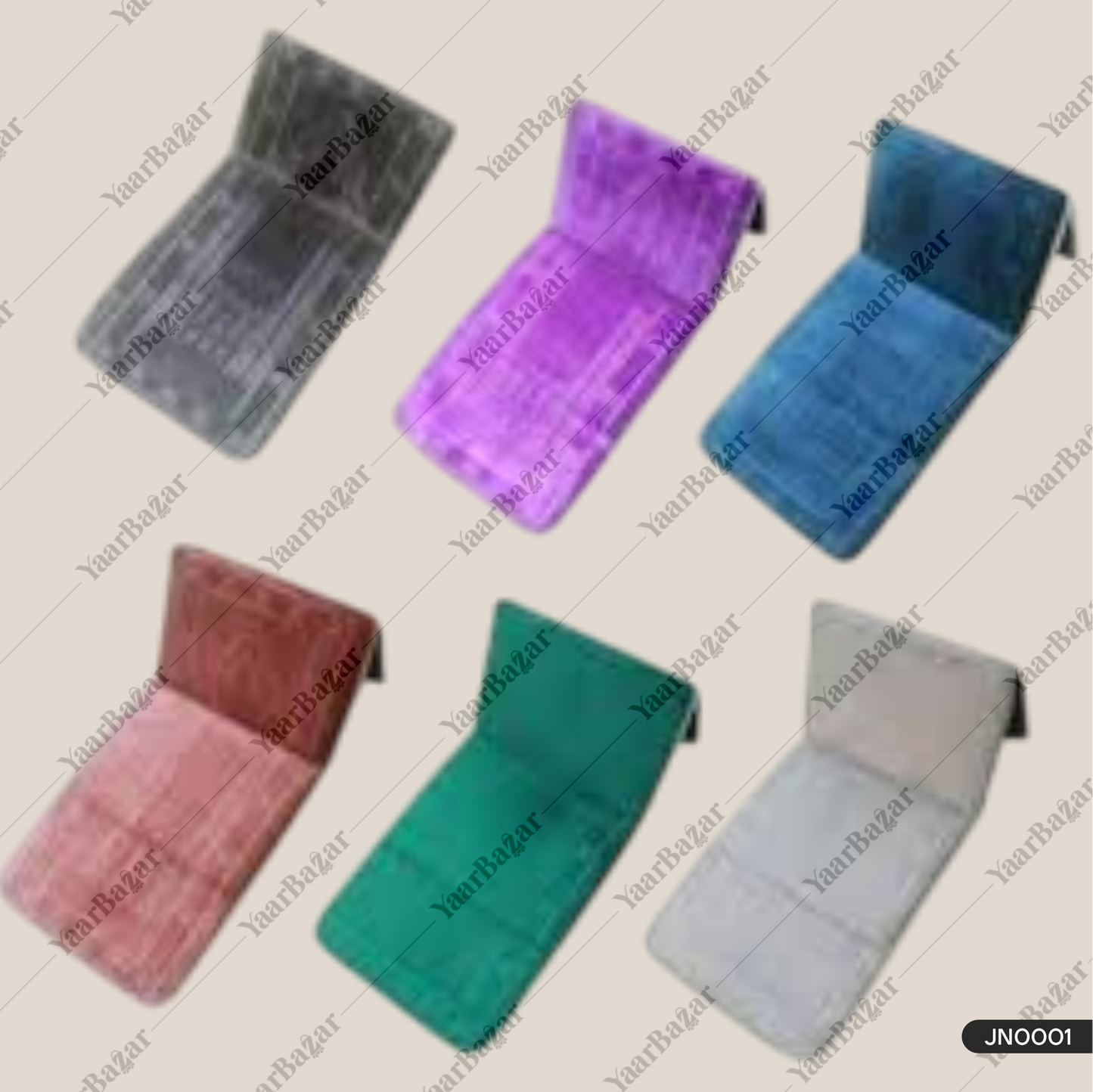 Foldable Meditation with backrest Janamaz