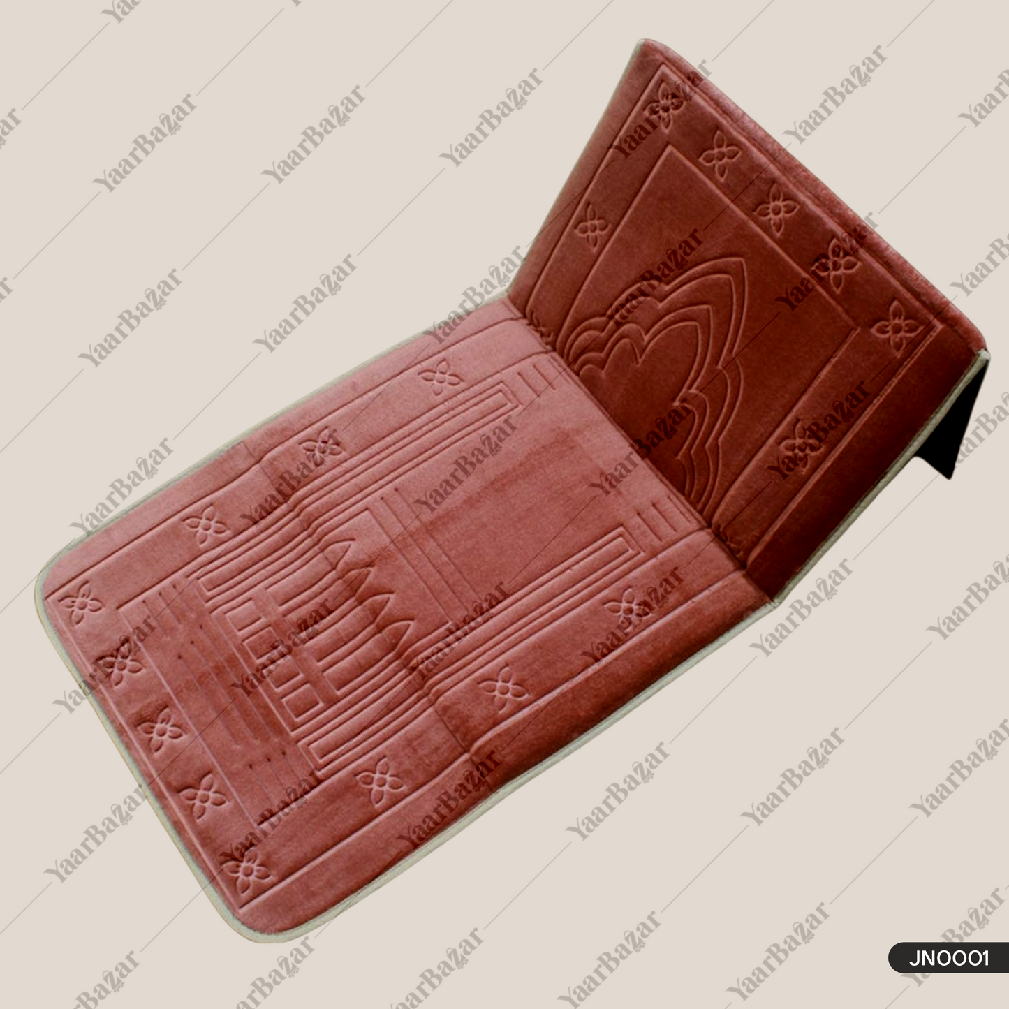 Foldable Meditation with backrest Janamaz