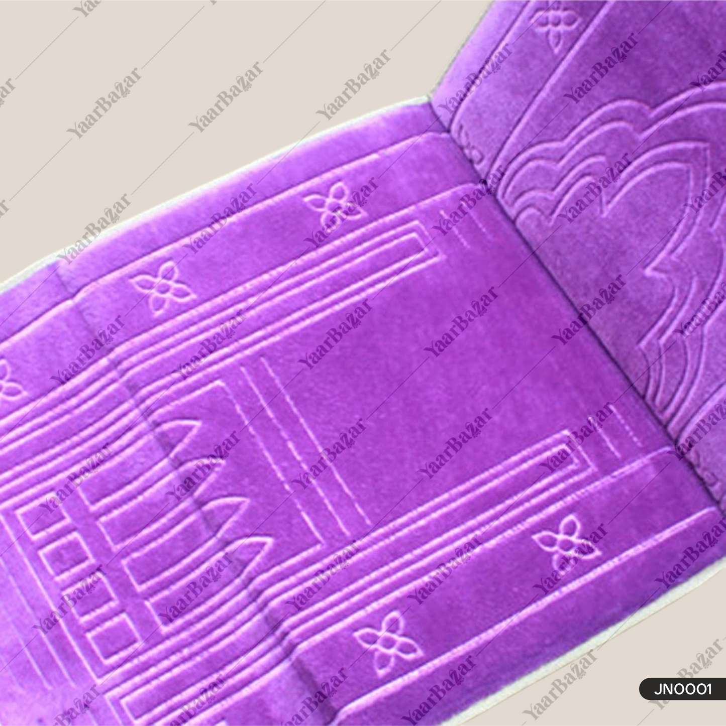 Foldable Meditation with backrest Janamaz